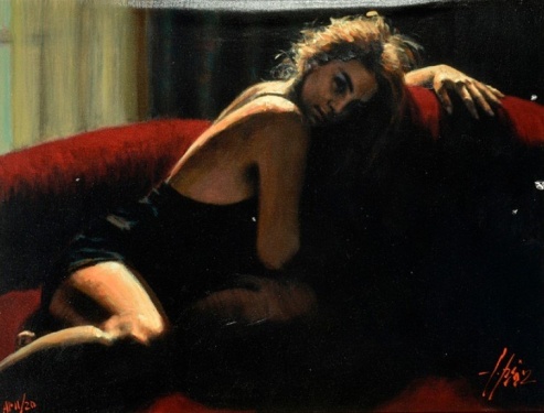 Fabian Perez (b.1967) 'Rojo Sillon 2006'